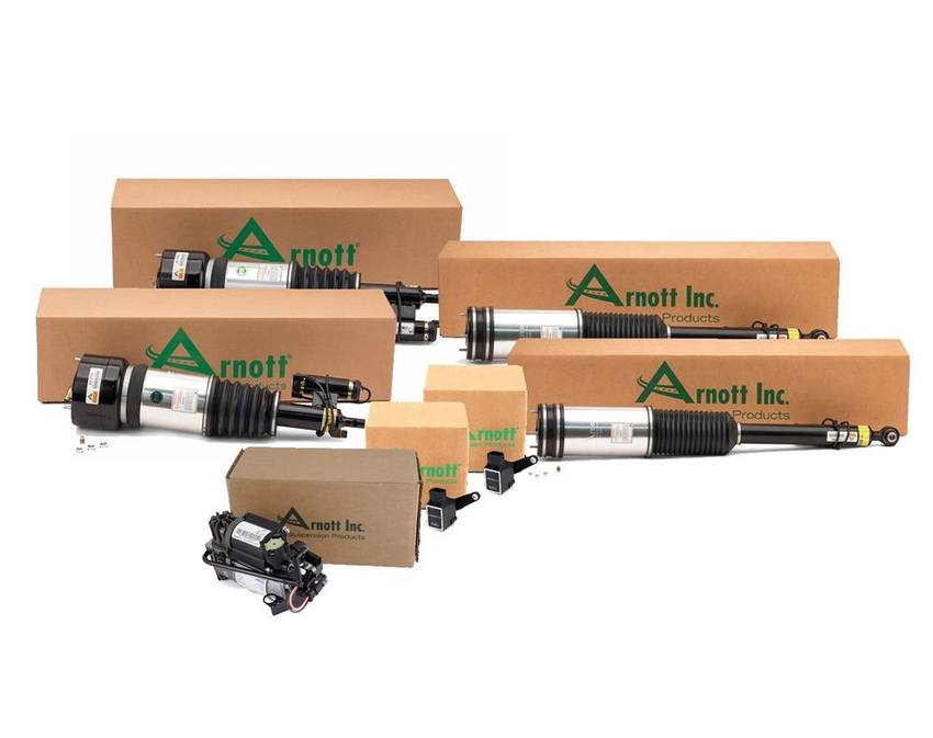 Mercedes Suspension Strut Assembly Kit - Front and Rear (with Airmatic) 220320501380 - Arnott 4004045KIT